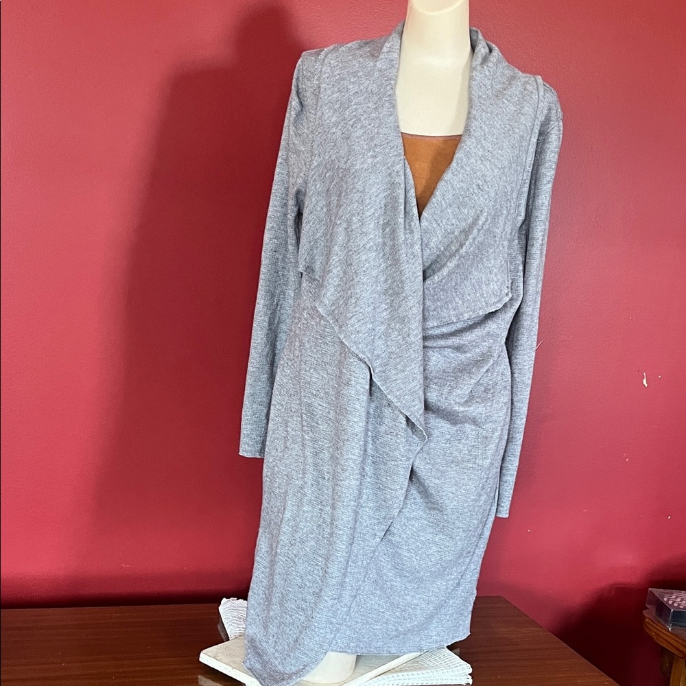 Like new Workrobe Gray Open Front Cardigan